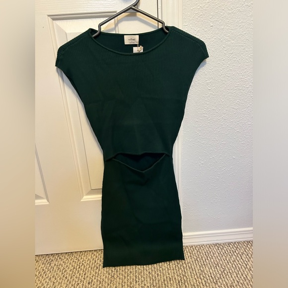 Wilfred cut out knit mini dress - Picture 1 of 4